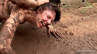 Girls nud in mud wrestling hd Asian girls exchanging bodily fluids