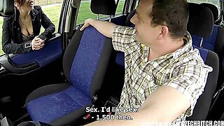 Czech Milf Hooker Fucked In Car