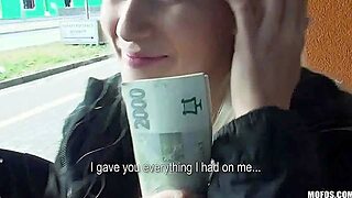 Affectionate Blonde With Money Getting Hammered Hardcore In A Reality Porn