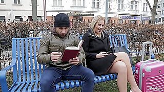 Awesome Blonde Bitch Nikky Dream Slammed By Horny Bald Dude