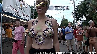 Fantasy Fest In Key West - Amateur Milfs