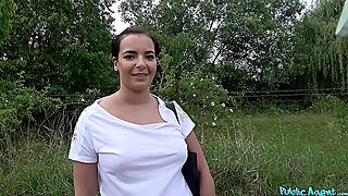 After Walking Sophia Laure And Horny Stranger Enjoy Fuck In Nature