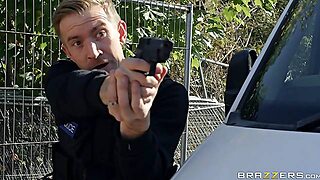 Criminal Polly Pons Gets Roughed Up And Fucked In Her Jail Cell