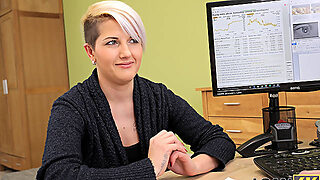 Loan4K. Chubbies Chick Got Off While Asking For A Loan