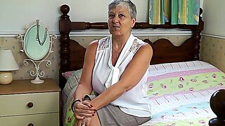 Granny Is Set To Undress And Masturbate On Cam