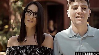 Stepson Insists On Screwing The Lonely Widow Next-Door