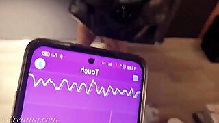 Public Remote Sex Tool In Mall – I Control The Vagina With Lush