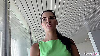 German Scout - Holiday Teenage Chat To Tear Up At Beach For Cash