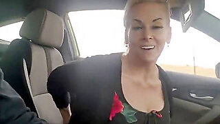 Mature Thick Pawg Mummy Gilf Stranded Sucks Cock Show And Swallow For A Ride