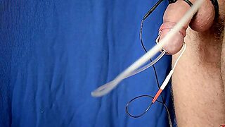 Super-Hot Climax From Sounding Estim To Jizz In The Tubule