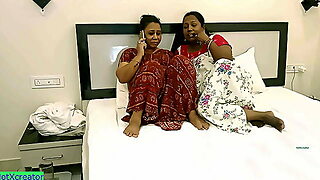 Desi Bengali Housewife And Sister Threesome Sex! Come And Fuck Us!
