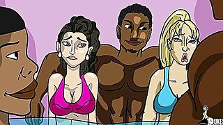 Ultra-Kinky Lebanese Friends Get Dug Out By Youthfull Big Black Cock