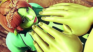 Queen Fiona Get Stuffed By Hulk