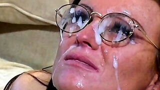 Rough Gangbang On The Sofa With Brunette Michelle Banks - Hd