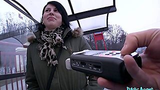 Milf At Bus Stop Takes Strangers Cum To Pay Rent 1