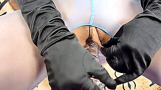 Nicole Dupapillon Uks Longest Labia Fucks Her Wet Cunt With A Giant Glass Faux-Cock Until She Drizzl