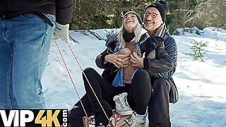 Daddy4k. Sex(-Cident) While Skiing