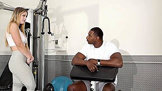 Sunday Snack For Badass Big Black Dick - Interracial Sex