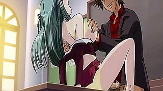 Pink Haired Slut Gets Fucked Hard And Deep On The Chair