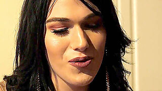 Big-Chested Tgirl Aspen Brooks Licks And Fucks A Blonde Chicks Cootchie