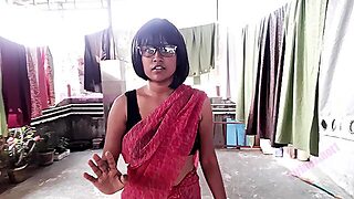 Bangladeshi Housewife Lets The House Owner Knead Her Big Boobs And Enjoy Her Pussy To Pay The Rent