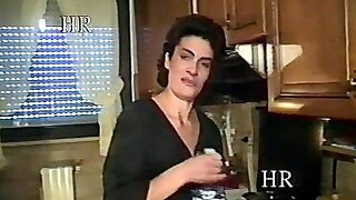 Italian Red Light Vintage Video From Vhs Tape With Housewives #9 - Tales Of Families!