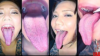 Ultimate Long Tongue, Virtual Kisses With The Queen, Reina Kitamura