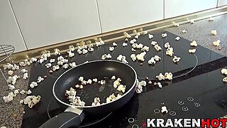 Pretty Housewife Blowjob Happy