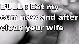 Story Of A Cum Eating Cuckold