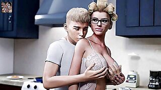 Hot 3D Stepmom Fuck Her Stepson - 3D Porn - Cartoon Sex