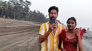 Indian Blowjob, Beach, Indian, Reality