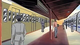 Pervert Roommate Teaches The Joys Of Oral Satisfaction - Hentai Anime