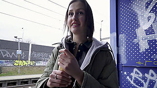 Jessika Night Fucks Stranger For A Couple Euro Bills