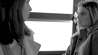 Detective Casey Calvert And Adorable Kristen Scott Lick Each Others Pussies