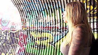 Milf Fake Tit Slut Karma Rx Outdoor Fuck With Stranger