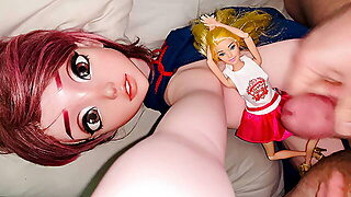 Small Penis Cumming On Love Dolls Armpits - Barbie Doll And Elsa Babe Silicone Love Doll Takanashi M