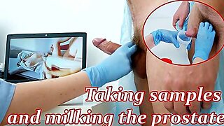 시험, 전립선, 장갑, 우유