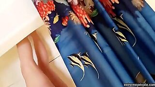 Beautiful Norwegian Niece Followed On Camera