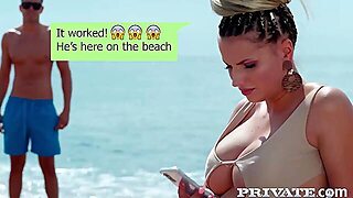 Buxom Jolee Love Hooks Up With Stranger From The Beach