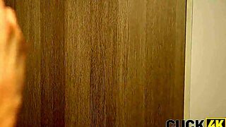 Cuck4K. Old Guy Can Not Satisfy His Sexually Excited Wife So Lewd Fucker Came For A Assist