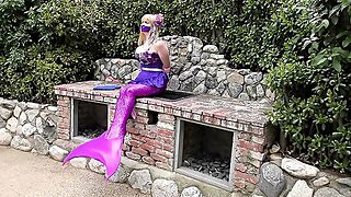Enticing Mermaid With Big Tits Gets Restrained And Abandoned
