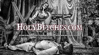 Two Mistresses Punishing Slave Guy