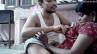 Indian Steamy Palace Wifey Kissing And Boobs Pressing