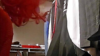 5Sissy Cross Deep Throat And Fucked In Closer