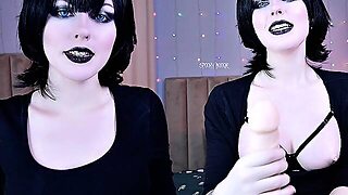 Vampire Mavis Dracula Became Cum Eater After Jerking You Off