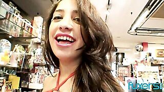 Spanish Babe, Spanish, Car, Riding