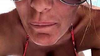 Amateur Texas Blonde Flashing Boobs On Live Webcam