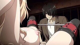 Anime, Bondage, Blowjob