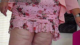 Large Ass Butt Breasty White Mother Id Like To Fuck Office Secretary In Mini Short Suit Gets Fingeri