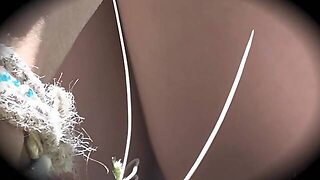 Upskirt Park Voyeur Flashing Panties
